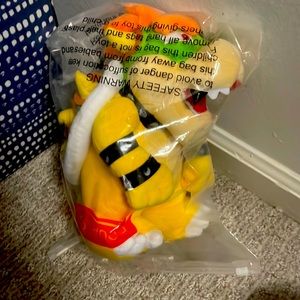 Bowser stuffed animal